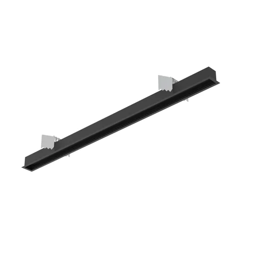 OFFICE LINEAR RECESSED RAIL 34W BK PS 1124