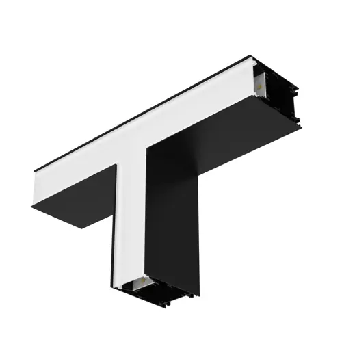 OFFICE LINEAR SHAPE CONNECTORS PRISM BK
