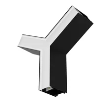 OFFICE LINEAR SHAPE CONNECTORS PRISM BK