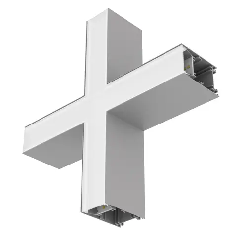 OFFICE LINEAR SHAPE CONNECTORS PRISM GY