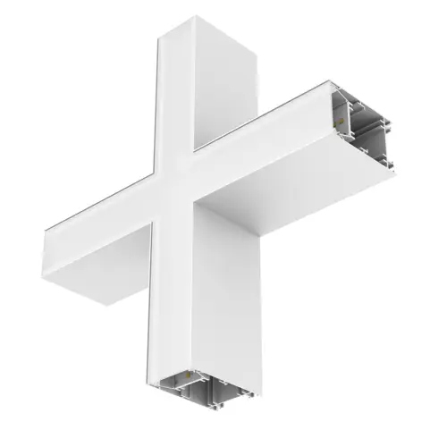 OFFICE LINEAR SHAPE CONNECTORS PRISM WT