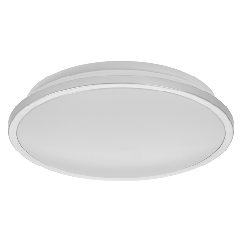 Orbis Disc Bathroom Ceiling CCT IP44 300mm Chrome Click-CCT