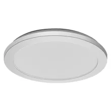 Orbis Disc Bathroom Ceiling CCT IP44 30CM 22W Click CCT IP44 Chrome