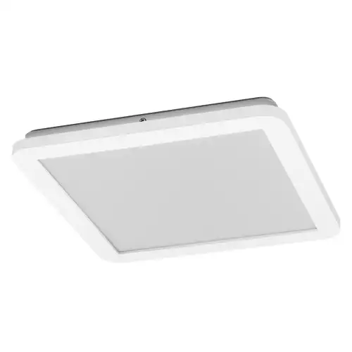 Orbis Disc Bathroom Ceiling CCT IP44 30X30CM 22W Click CCT IP44 White