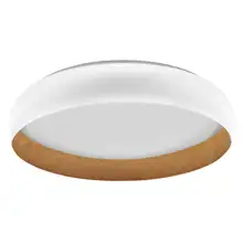 Orbis Livia 520MM 36W 830 Click DIM White and Wood Decor