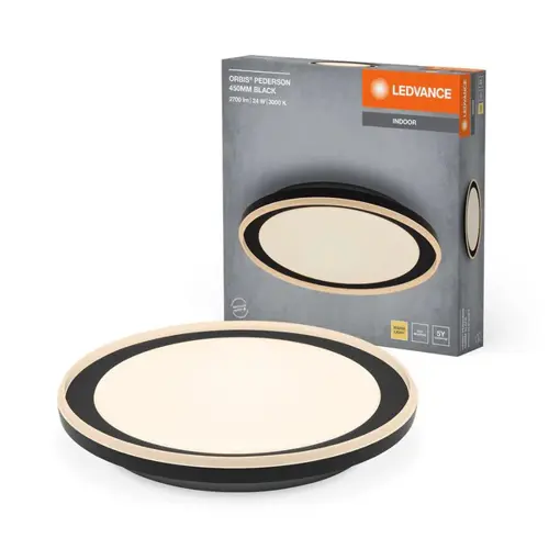 Orbis Pederson 450MM 24W 830 Black