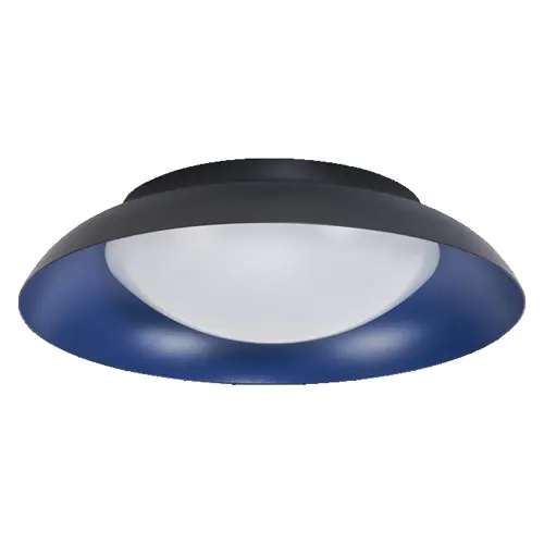 Orbis Plate 310MM 19W 830 Click DIM Black and Blue
