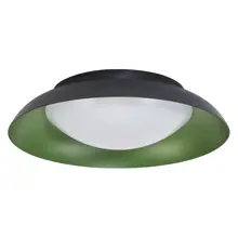 Orbis Plate 310MM 19W 830 Click DIM Black and Green