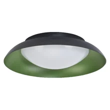 Orbis Plate 310MM 19W 830 Click DIM Black and Green
