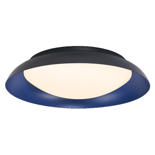 Orbis Plate 430MM 35W 830 Click DIM Black and Blue
