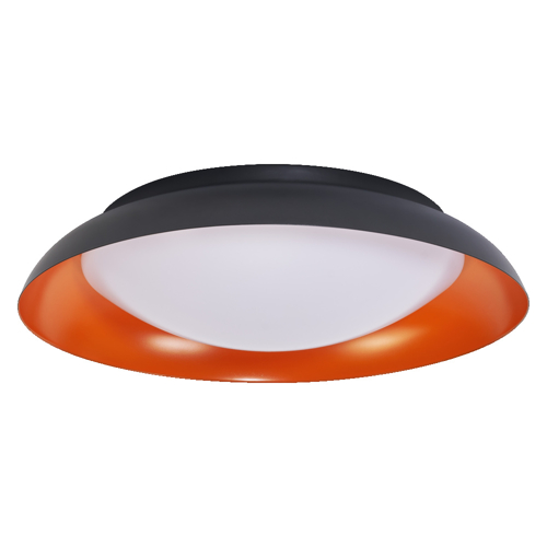 Orbis Plate 430MM 35W 830 Click DIM Black and Orange