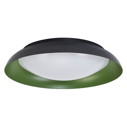 Orbis Plate 480MM 45W 830 Click DIM Black and Green