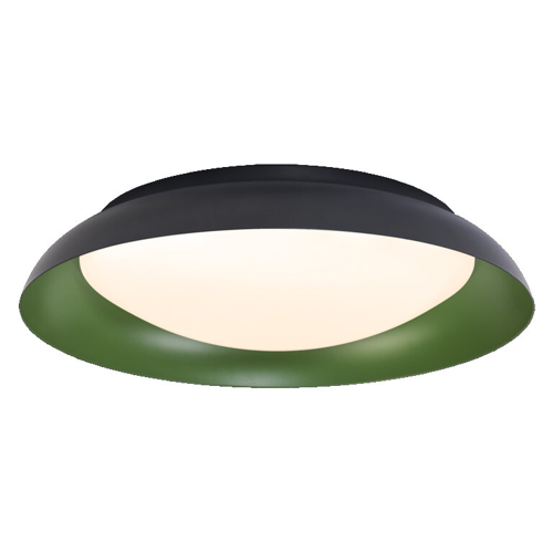 Orbis Plate 480MM 45W 830 Click DIM Black and Green