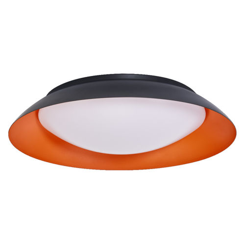 Orbis Plate 480MM 45W 830 Click DIM Black and Orange