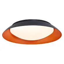 Orbis Plate 480MM 45W 830 Click DIM Black and Orange