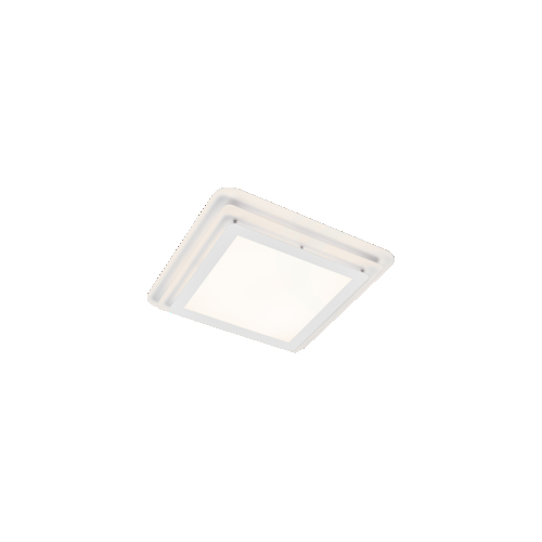 Orbis Spiral Layers Square 26W White