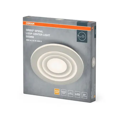 Orbis Spiral Round 505mm 42W White