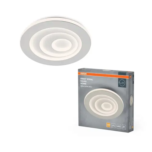 Orbis Spiral Round 685mm 63W White