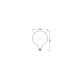 OSRAM 1906LBG200D 7.3W/827 230VGLFRE274X1OSRAM