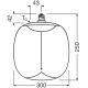 OSRAM 1906LBOVLD 12W/818 230V AMMAGE274X1OSRAM