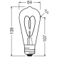 OSRAM 1906LDISND7.2W/927230VHRFILCLE274X1OSRAM