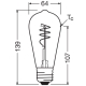 OSRAM 1906LDISOND 3.4W/827 230VSFILE274X1OSRAM