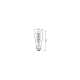 OSRAM 1906LDISOND8.8W/824230VSFILGDE27FS1OSRAM