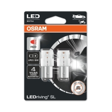 OSRAM automotive lamp LED  P21/5W  7528DRP-02B 1.4W 12V BAY15d blister-2ks