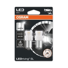 OSRAM automotive lamp LED  P21W  7506DWP-02B 1.9W 12V BA15s blister-2ks