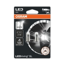 OSRAM automotive lamp LED  T4W 3893DWP-02B 0.8W 12V BA9s blister-2ks