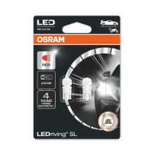 OSRAM automotive lamp LED  W5W  2825DRP-02B 0.6W 12V W2.1x9.5d blister-2ks