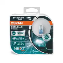 OSRAM autožárov. H11 COOL BLUE INETNSE.NG 64211CBN 55W 12V PGJ19-2 HCBox-2ks