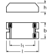 OSRAM ballast.electronic. QUICKTRONIC ECONOMIC QT-ECO 1x26/220-240 S