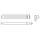 OSRAM bright.compact. DULUX L 36W/840 2G11