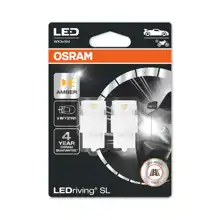 OSRAM car bulbs.LED WY21W 7504DYP-02B 1.3W 12V W3x16d blister-2 pcs