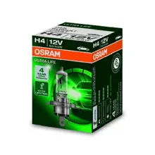 OSRAM car headlights. H4 ULTRA LIFE 64193ULT 60/55W 12V P43t