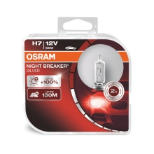 OSRAM car headlights. H7 NIGHT BREAKER SILVER 64210NBS 55W 12V PX26d blister