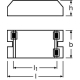 OSRAM driver.LED OPTOTRONIC 8W/200-240V/24V IP20