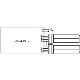 OSRAM DULUX® T/E PLUS 18 W/827