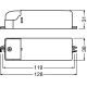 OSRAM electron transformer. ET PARROT 105W 220-240V