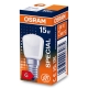 OSRAM lamps. pear T SPC. T26/57 FR 15W 230V E14