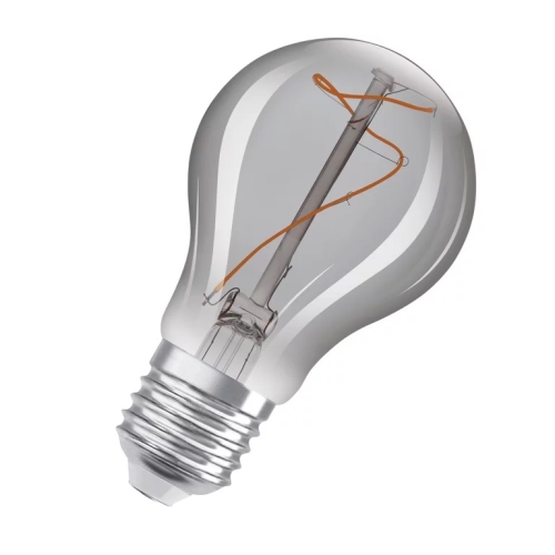 OSRAM LED bulb 1906 A60 3.4W/10W E27 1800K 100lm NonDim 15Y; smoke