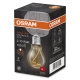 OSRAM LED bulb 1906 A60 3.4W/10W E27 1800K 100lm NonDim 15Y; smoke