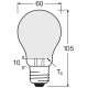 OSRAM LED bulb COMF A60 7.5W/75W E27 2700K 1055lm Dim 15Y opál