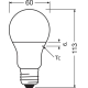 OSRAM LED bulb VALUE A60 8.5W/60W E27 4000K 806lm NonDim 10Y FR