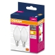 OSRAM LED candle VALUE B35 4.9W/40W E14 2700K 470lm NonDim 15Y opal 2-pack