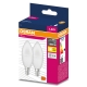 OSRAM LED candle VALUE B35 7W/60W E14 2700K 806lm NonDim 15Y opal 2-pack