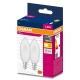 OSRAM LED candle VALUE B35 7W/60W E14 3000K 806lm NonDim 15Y opal 2-pack