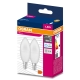 OSRAM LED candle VALUE B35 7W/60W E14 6500K 806lm NonDim 15Y opal 2-pack
