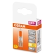 OSRAM LED capsule 1.8W/20W G9 2700K 200lm NonDim 15Y clear
